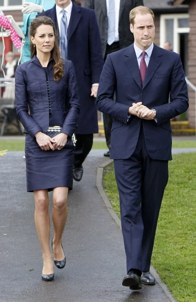 Prince William And Kate Middleton Visit Darwen