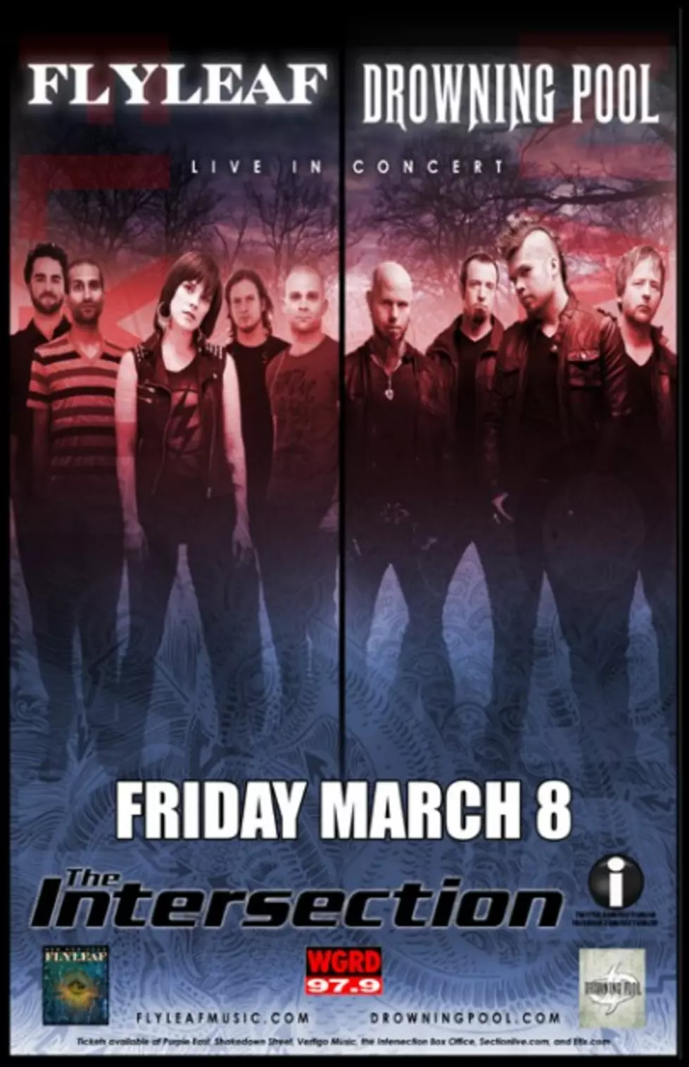 GRD Presents Flyleaf and Drowning Pool at The Intersection