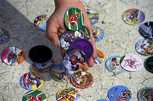 The "Pogs" Invade Schoolyards In France In June, 1995.