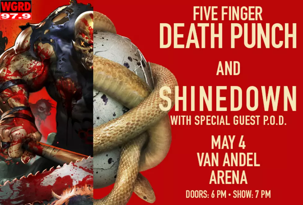 Five Finger Death Punch/Shinedown/P.O.D. at Van Andel Arena