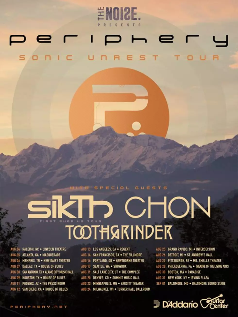 Periphery &#8211; Sikth &#8211; Chon &#8211; Toothgrinder @ the Intersection