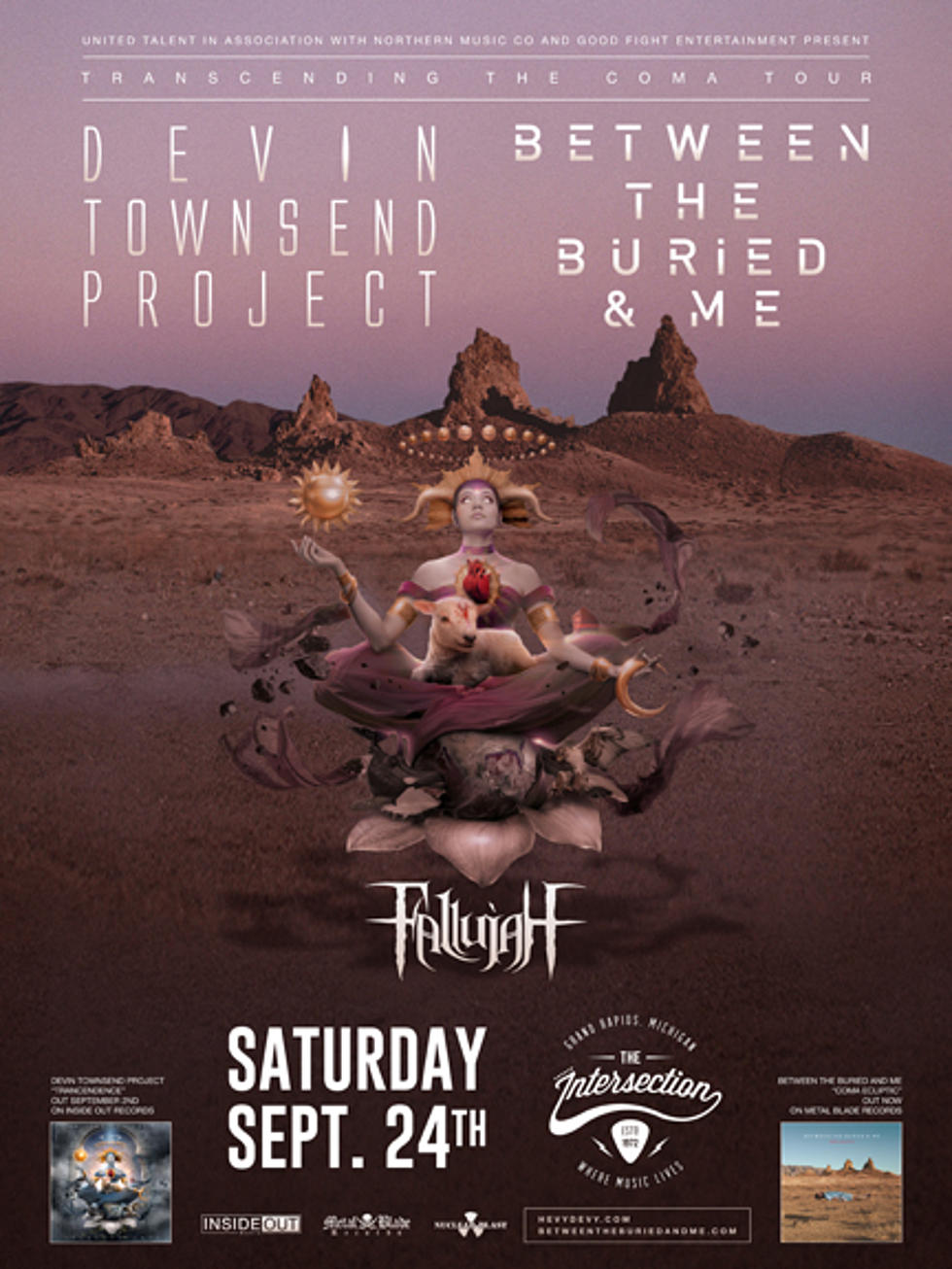 Devin Townsend Project &#8211; Between the Buried and Me @ The Intersection