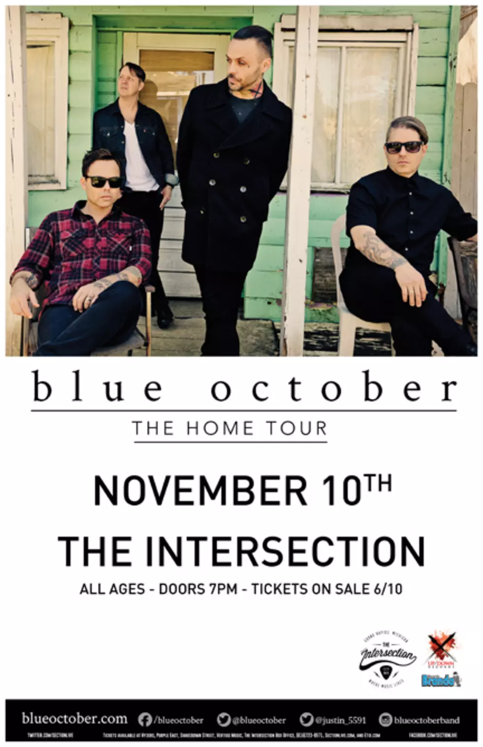 Blue October @ The Intersection