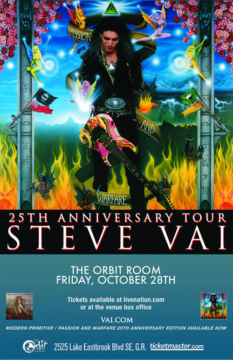 Steve Vai &#8220;Passion and Warfare&#8221; @ Orbit Room