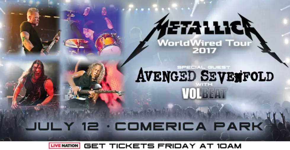 Metallica, Avenged Sevenfold, Volbeat @ Comerica Park in Detroit