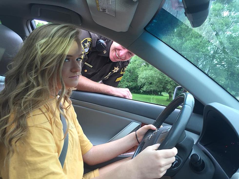 West MI Teen Pulled Over on First Day of Driver’s Ed – By Her Dad!