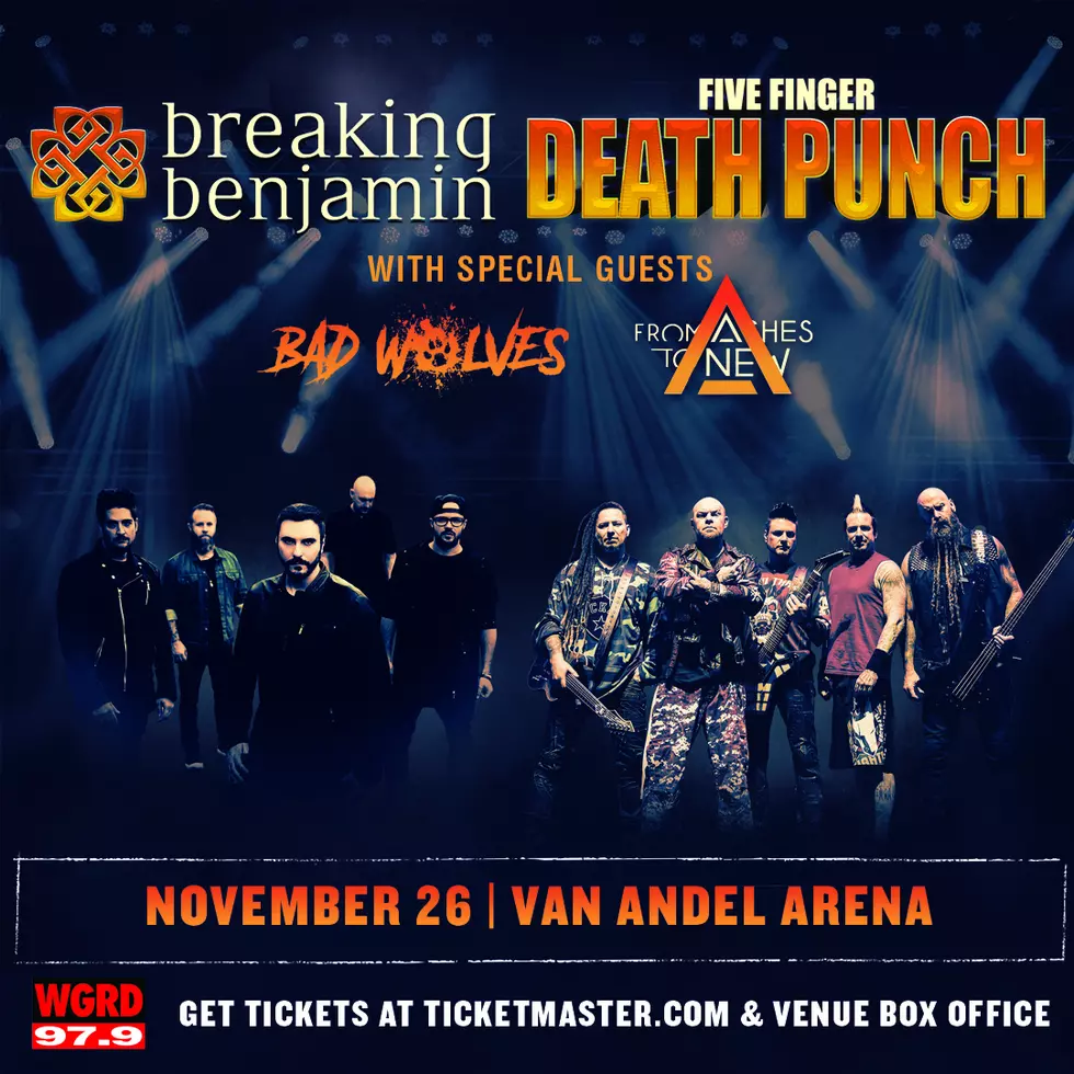 Five Finger Death Punch Presale Code 2020 Breaking Benjamin And Five Finger Death Punch Van Andel Arena