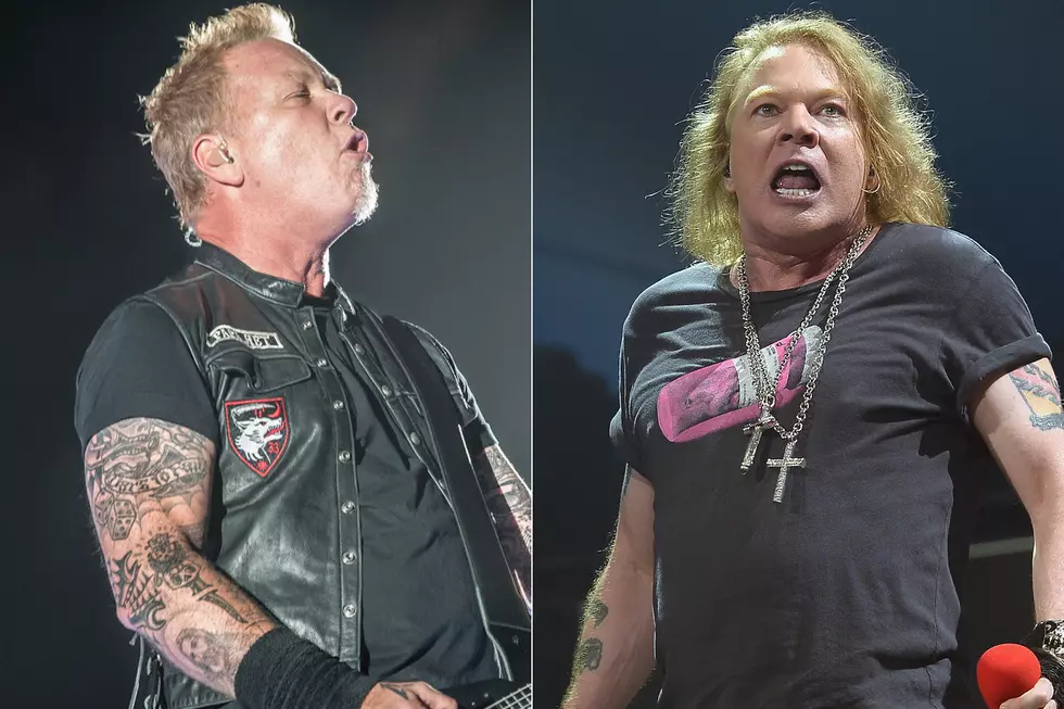 2017 Billboard Awards: Metallica Win ‘Top Rock Album,’ Guns N’ Roses Lose ‘Top Rock Tour’ to… Coldplay?