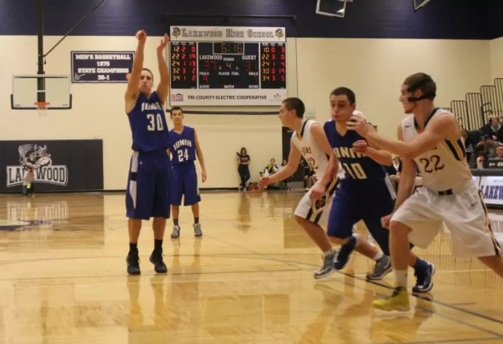Ionia High School boys' basketball player Austin Gregory shows his form at the free throw line. He is Ionia's career scoring leader with 1,480 points. (Photo: Chris Zadorozny/Ionia Sentinel-Standard)