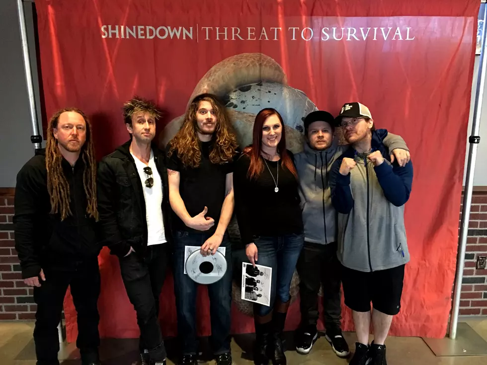 Happy WGRD Winners Hung Out With Shinedown Saturday Night