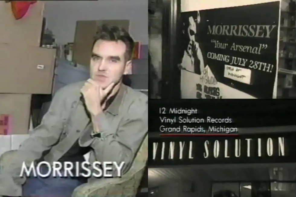 Do You Remember When Morrissey From The Smiths And MTV Were In Grand Rapids?