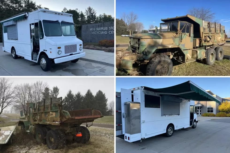 Food Truck, Army Truck Up For Sale at MSU Surplus Store