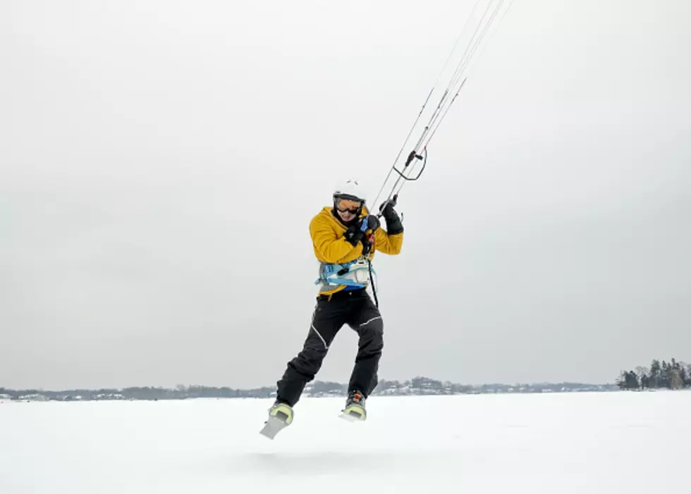 Chilly Gusts Bring Out Michigan’s Kiteboarders