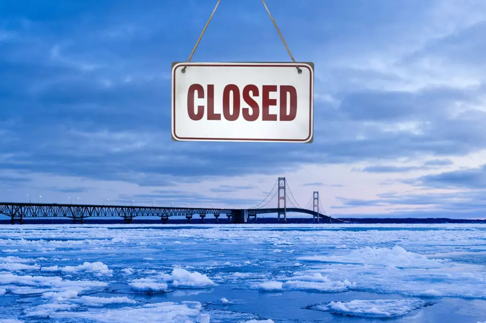 Winter Surge Sends Mackinac Bridge to New Record