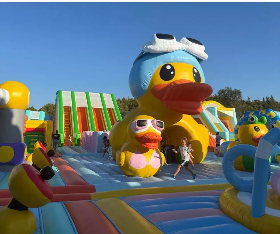 World’s Biggest Bounce House is in Michigan Right Now