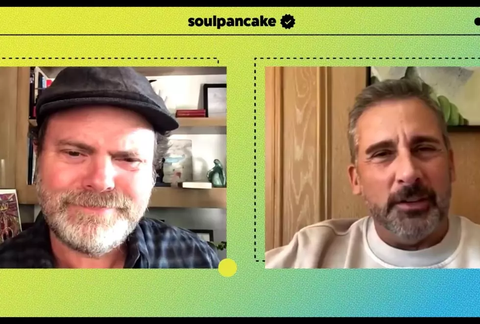 Steve Carell Reunites With Rainn Wilson To Talk ‘The Office’